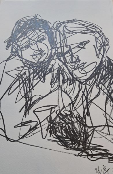 [2024] Untitled, Graphite on paper, Size Unknown